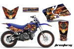 Yamaha TTR50 (2006-2022), TTR90 (2000-2007) Motocross Dirt Bike Graphic Kit
