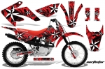 Honda CRF80 CRF100 Motocross Graphic Kit 2011-2016