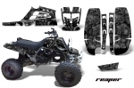 Yamaha Banshee 350 ATV Quad Graphic Kit - Full Bore Plastics