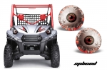 Head Light Eye Graphics for Kawasaki Teryx Models 2010-2014, 6 Designs to Choose! - FREE SHIPPING