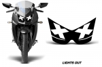 Head Light Eye Graphics for 2008-2012  Kawasaki Ninja 250R, Many Designs to Choose from!