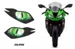 Head Light Eye Graphics for 2013-2016  Kawasaki Ninja ZX 6R, Many Designs to Choose from!