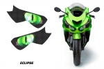 Head Light Eye Graphics for 2012-2014  Kawasaki Ninja ZX 14R, Many Designs to Choose from!
