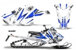 Polaris Axys Pro RMK/SKS Sled Snowmobile Graphics Decal Kit 2015-2020