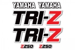 Yamaha Tri Z 250 Three Wheeler ATV OEM Graphic Kit 1985-1986