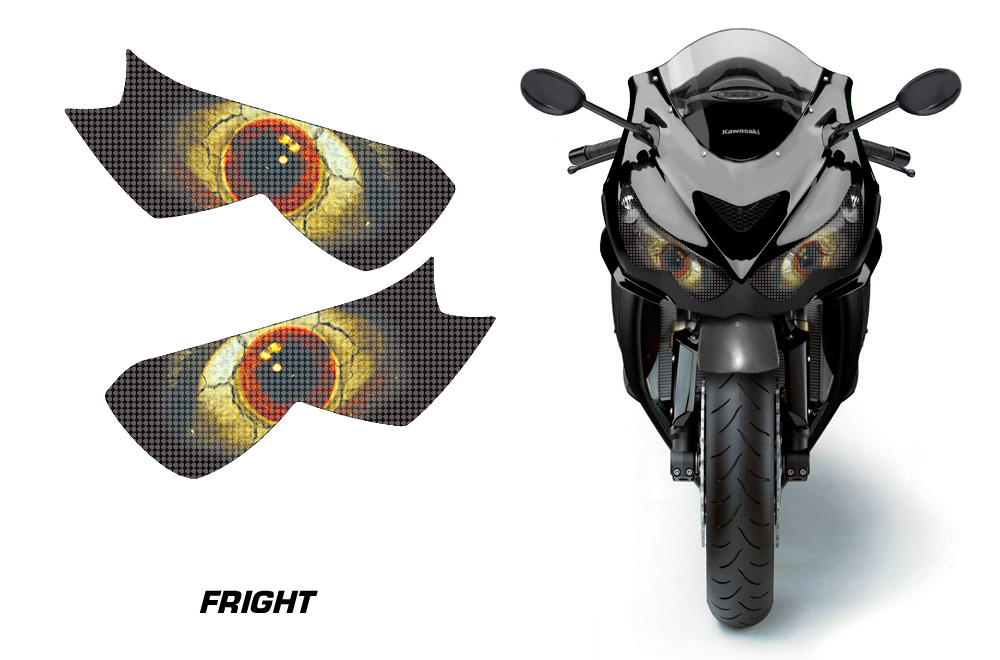 Head Light Eye Graphics for 2012-2014 Kawasaki Ninja ZX ...