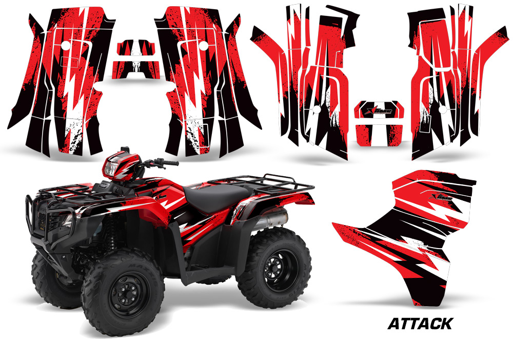 ATV Decal Graphic Kit For Honda FOURTRAX TRX500 FOREMAN