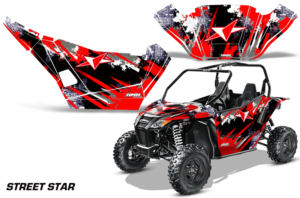  Arctic  Cat  Wildcat  Side x Side UTV Graphic decal  Kit for 