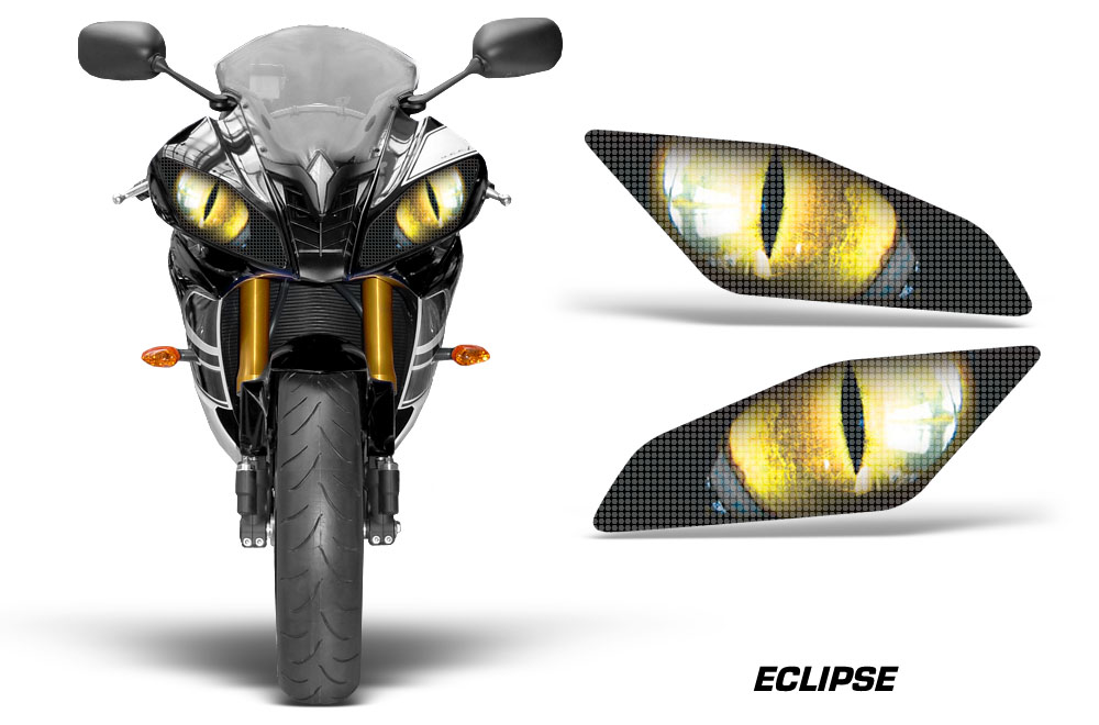 Head Light Eye Graphics for 2006-2015 Yamaha YFZ Many Designs to Choose from!