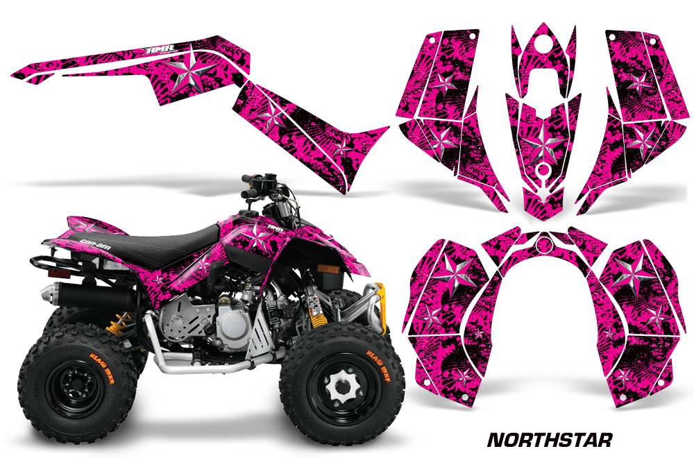 Atv Quad Graphic Sticker Kit For Can Am Ds90